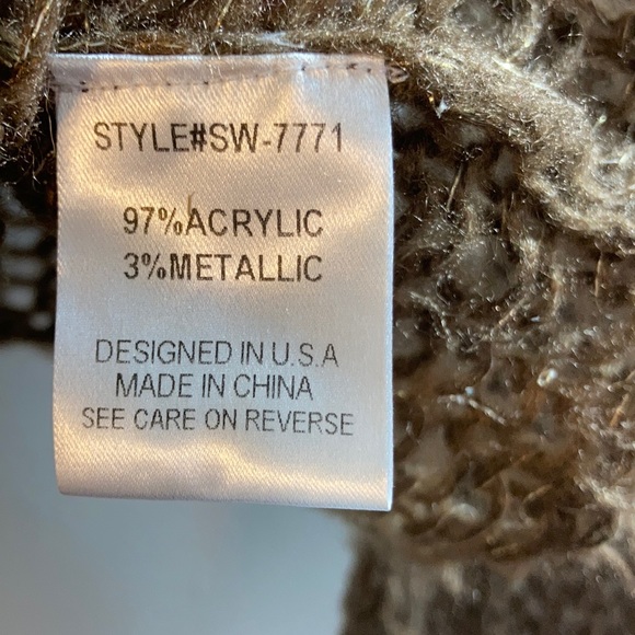 Knitted sweater crop top - Picture 7 of 8